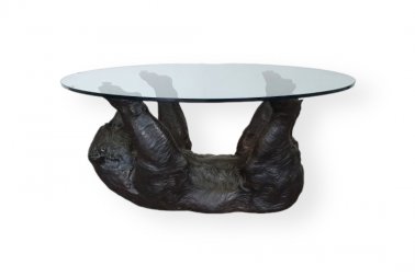 Bronze Bear coffee table 1970